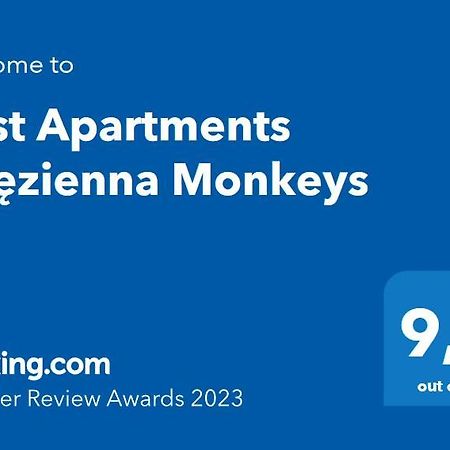 Best Apartments Wiezienna Monkeys Wrocław Kültér fotó