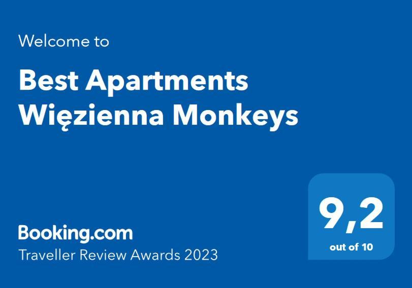 Best Apartments Wiezienna Monkeys Wrocław Kültér fotó